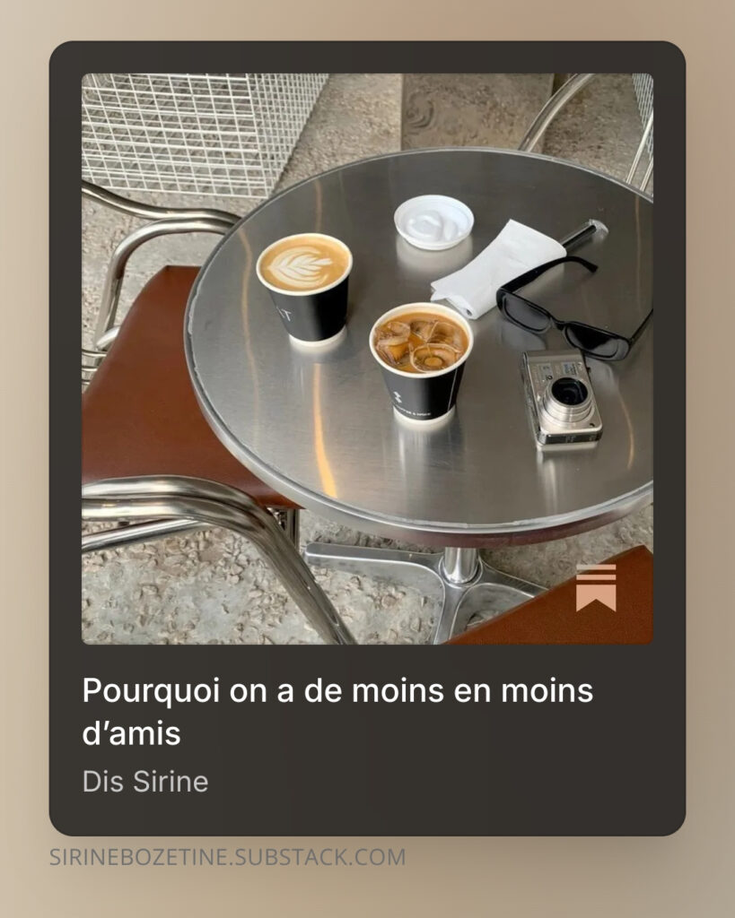 Pourquoi on a de moins en moins d'amis ? Cliquer pour lire